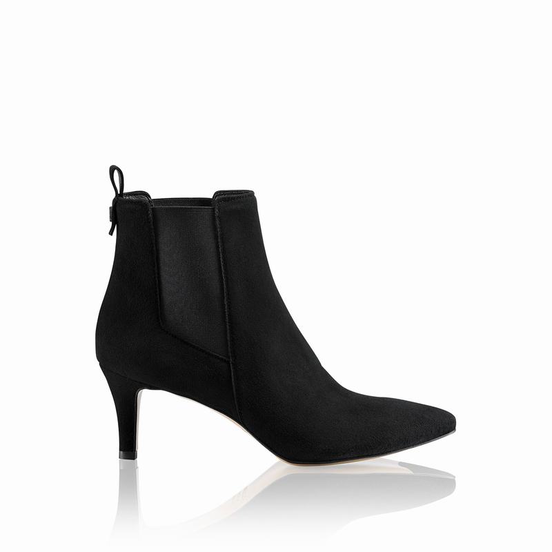 Russell & Bromley Ambition Womens Heeled Chelsea Boots Black |XGV7857CO|